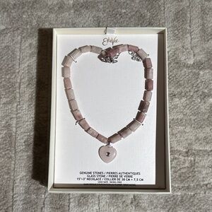 Etta Vee pink stone necklace